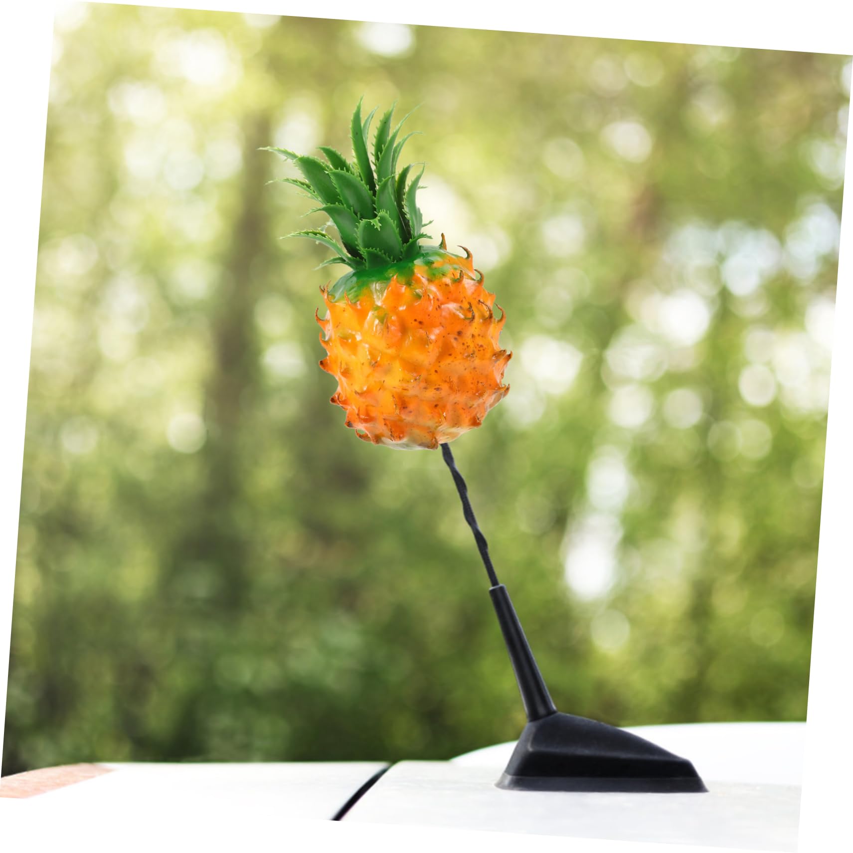3stücke Antenna Topper Auto-Dekoration Süßer Ananas Ornament Für Fahrzeugaußen Einfache Installation Langlebig Und Passend Für Viele Modelle Charme Und Individualität Für