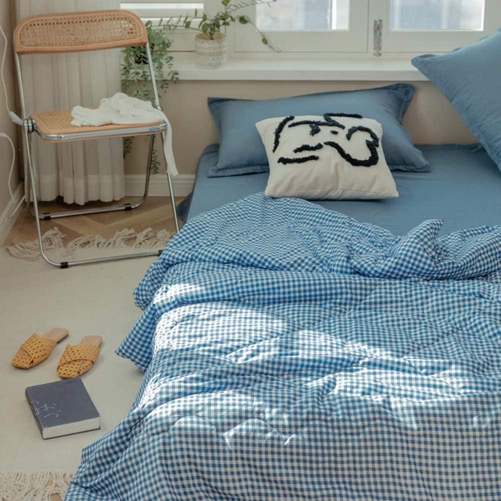 3PCS Quilted Bedspread Throw with 2 Pillowcases, Floral Comforter Bedding Set And Pillows Cases, Washable Coverlets Double Bed Cover, Air Conditioning Quilt Thick Sheets,A,150 * 200CM