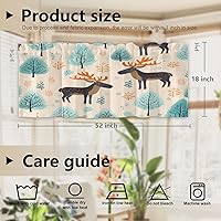 Vista 1037 de Cenefas de cocina modernas con patrón de cobre marrón dorado para ventanas, cenefas opacas abstractas de marcas de arañazos y cortinas opacas