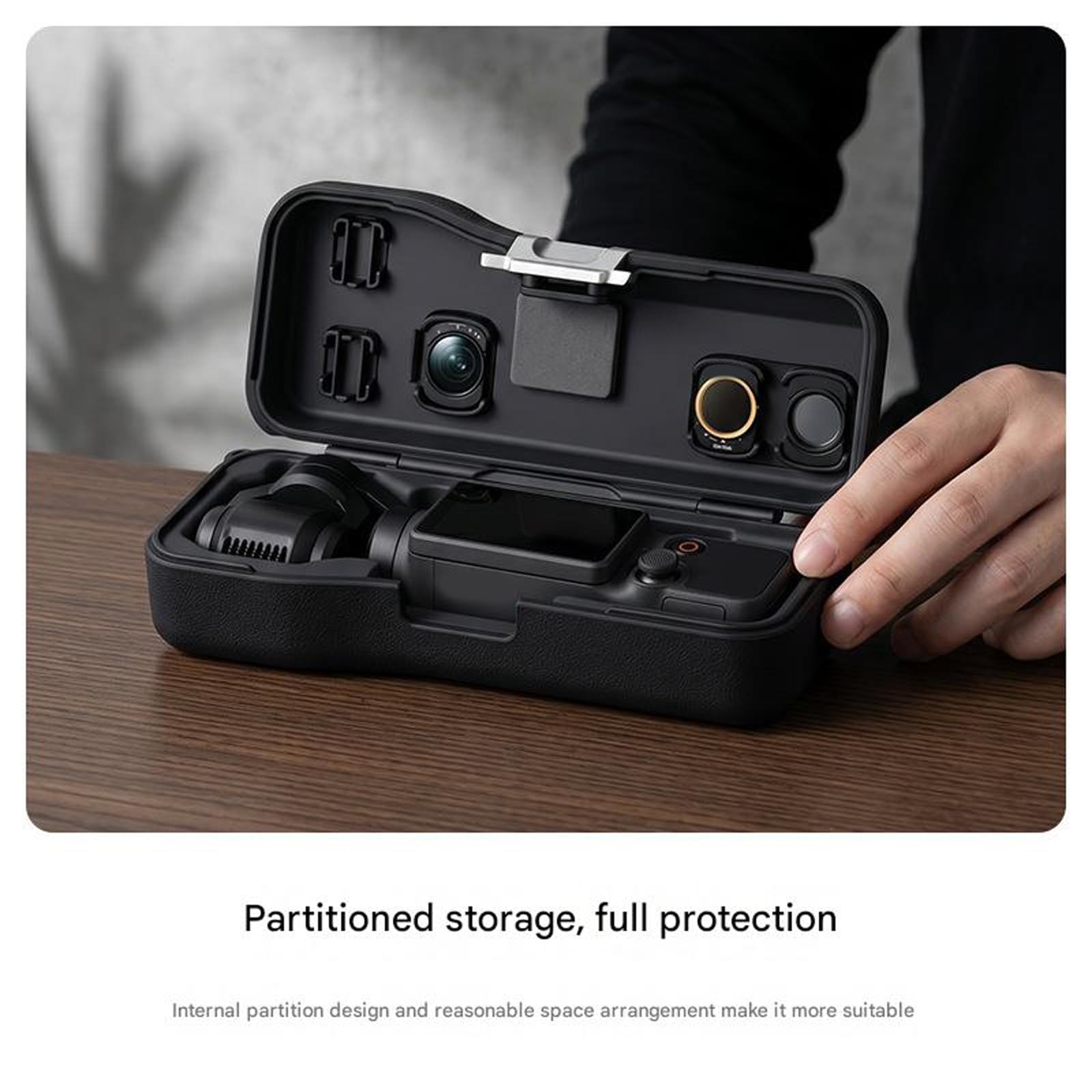 Protector protector de silicona para bolsillo 4 3 con esquinas reforzadas y funda de almacenamiento para cámara de bolsillo
