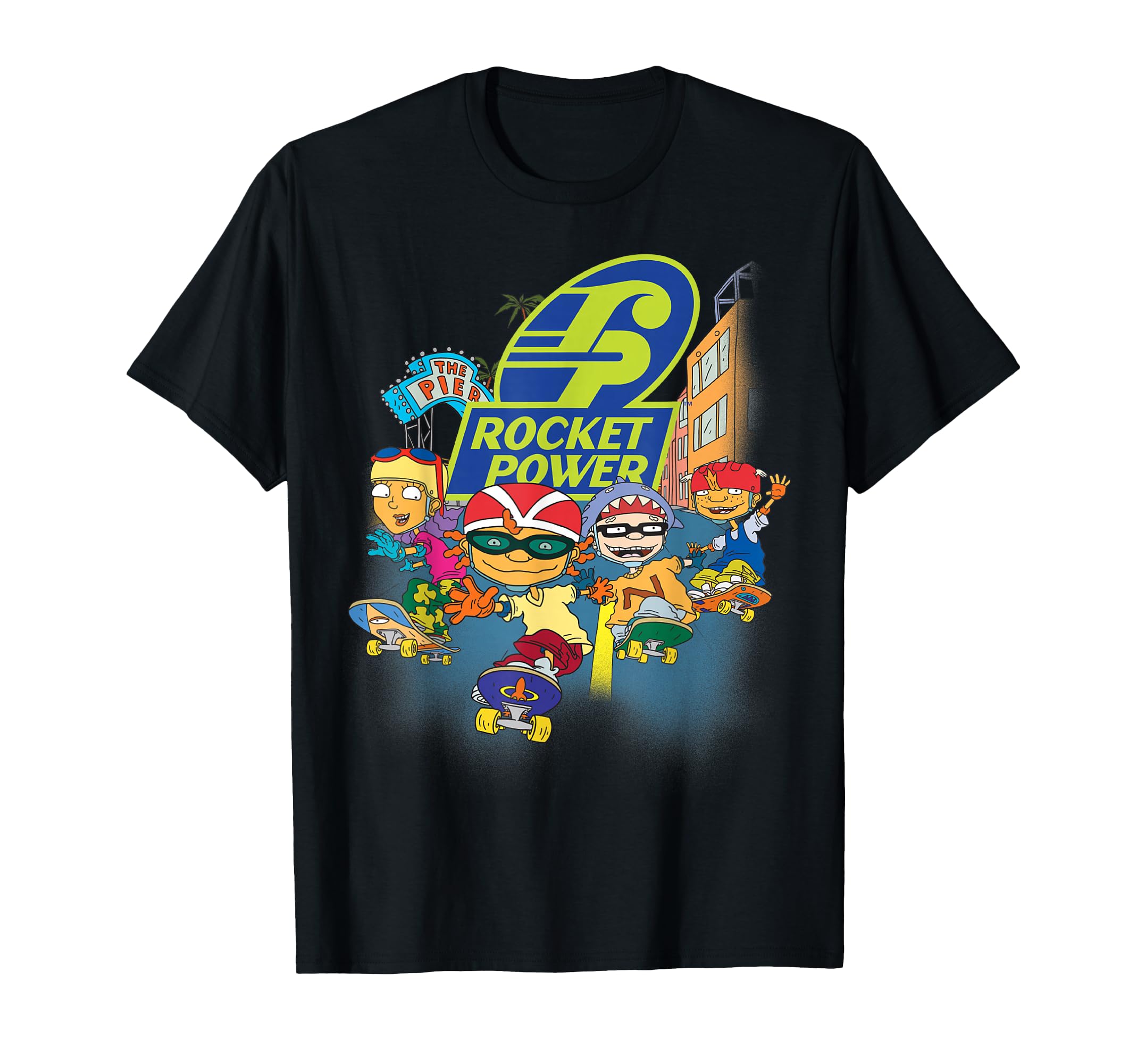 Rocket Power Skateboarding Team T-Shirt T-Shirt