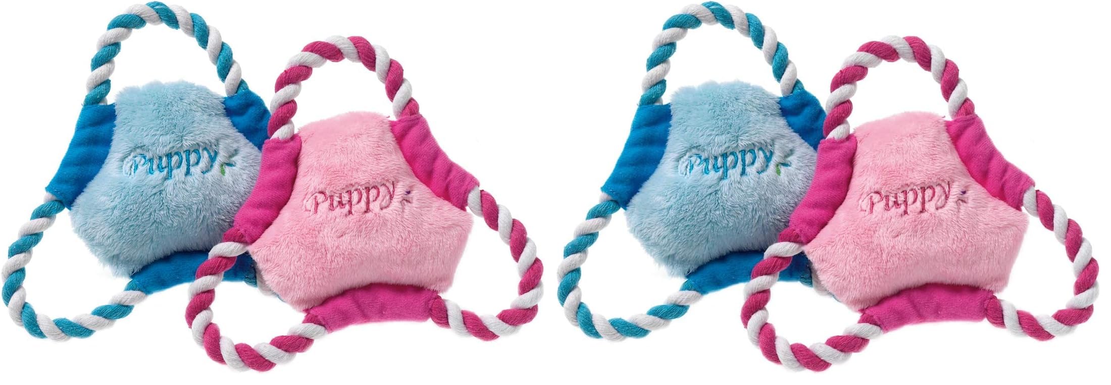 Karlie Yav.Köp. Peluş Frizbi 17Cm Kar.Renkli (2 paketi)