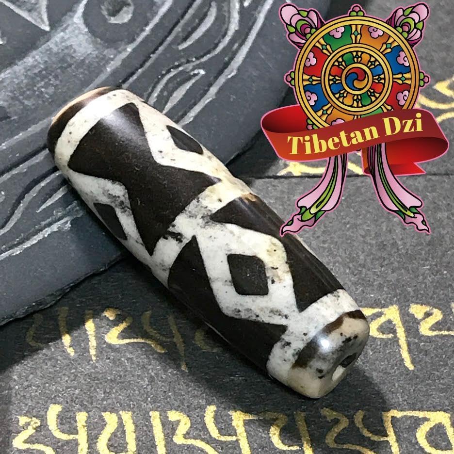 龍 六眼 チベット天珠 No.37