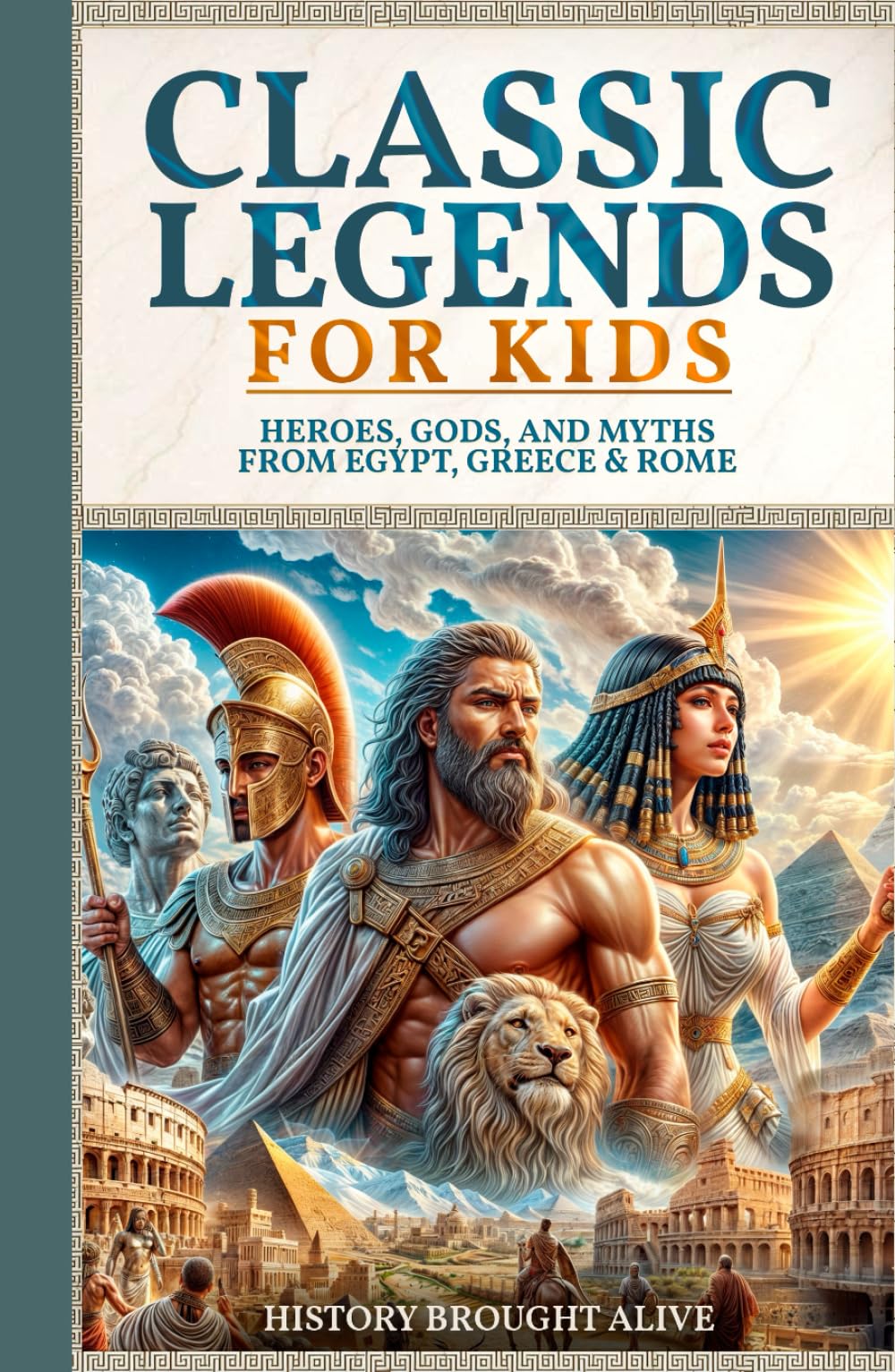 Classic Legends For Kids: Heroes, Gods, And Myths From Rome, Egypt & Greece: 3 books in 1