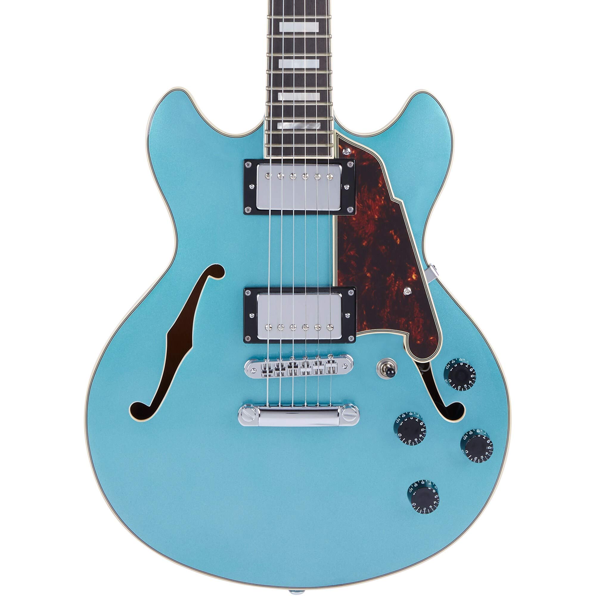 Amazon | D'Angelico Premier Mini DC, Ocean Turquoise