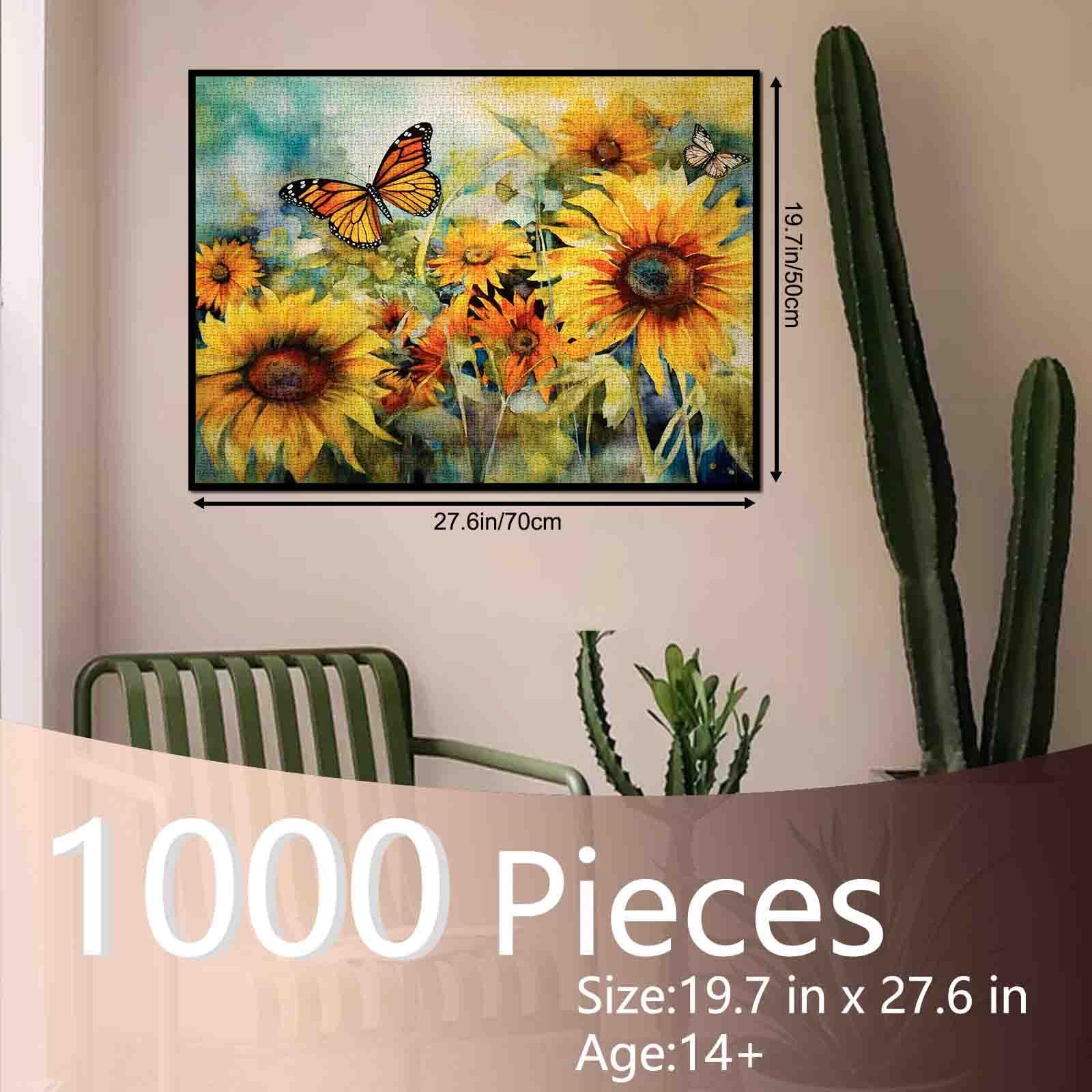 Tucocoo Puzzle femme afro pour adultes de 1 000 pièces, style urbain, jolie fille noire, art abstrait, puzzle coloré pour décoration de la maison, cadeaux, puzzle familial, parfait pour les soirées de