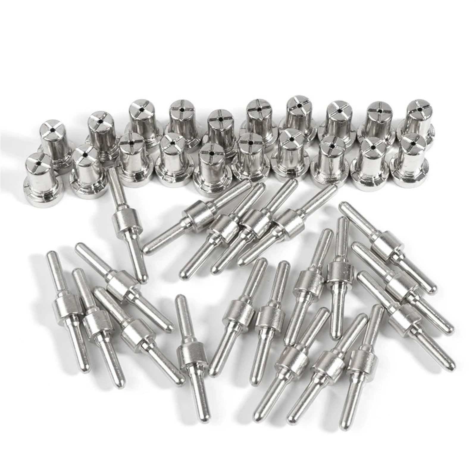 ZagYing 40pcs Plasma Cutting Torch Consumable Cutting Extended Long Plasma Cutter Kit 40A PT31 Plasma Torch Tip Electrode Nozzle