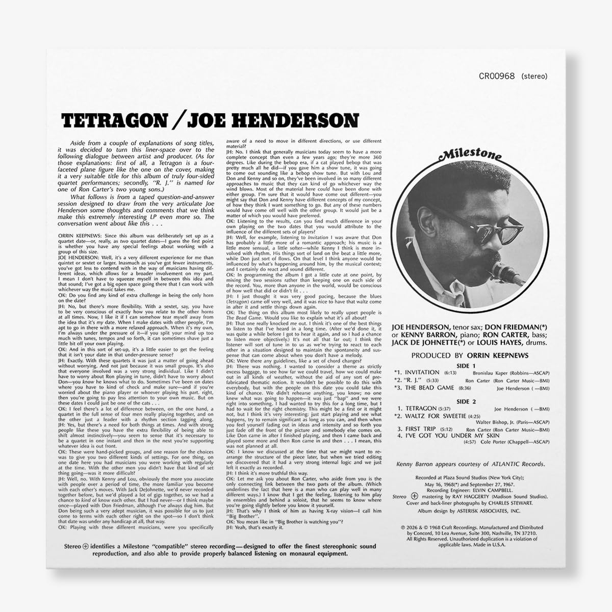 Tetragon (Jazz Dispensary Top Shelf Series)