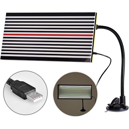 Lampe LED Pour Réparation De Bosses De Carrosserie (PDR) - 3 Bandes Lumineuses Indépendantes, Support Ajustable, Alimentation USB/allume-cigare