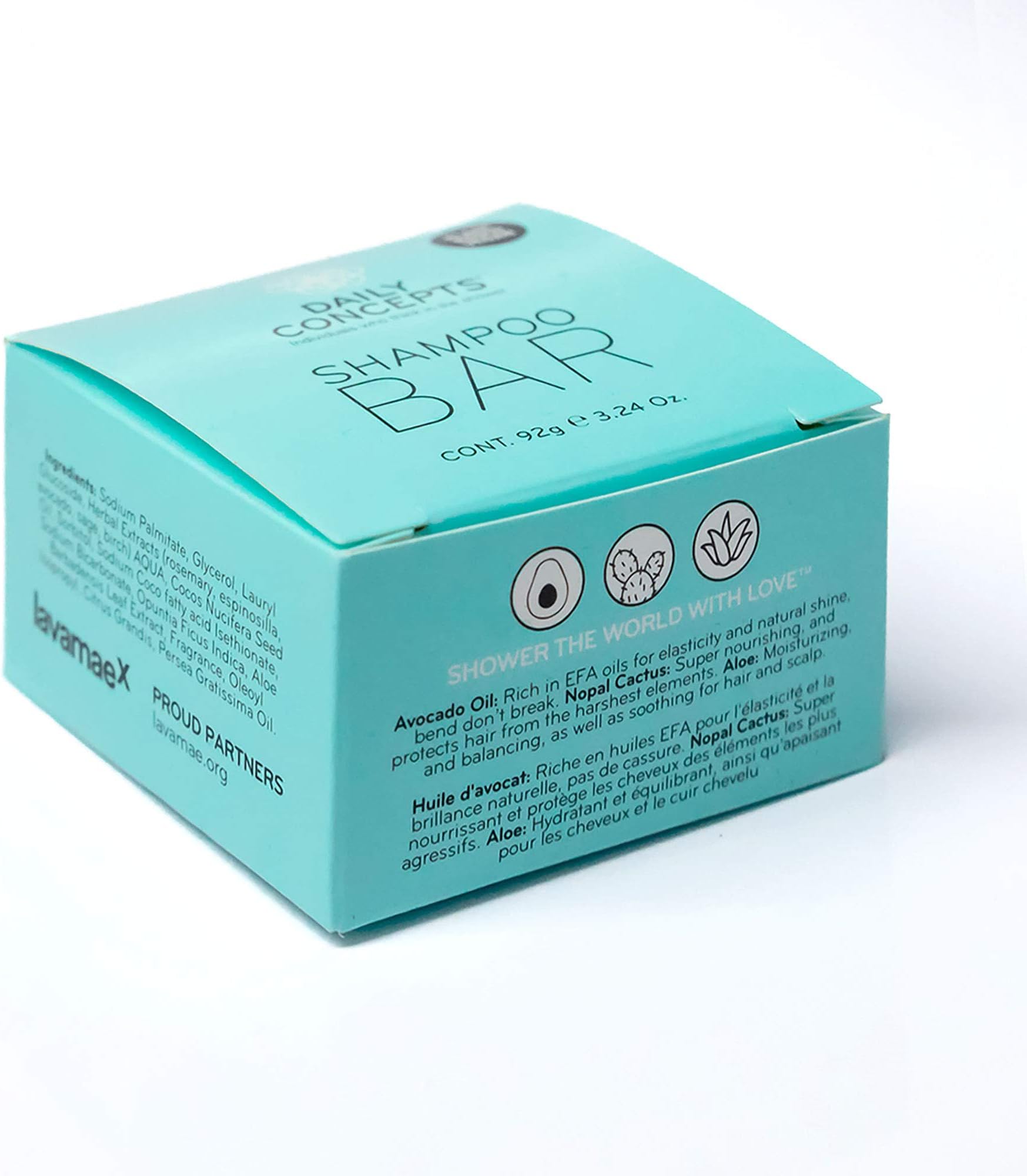 DAILY CONCEPTS Daily Shampoo Bar, 3.24 oz