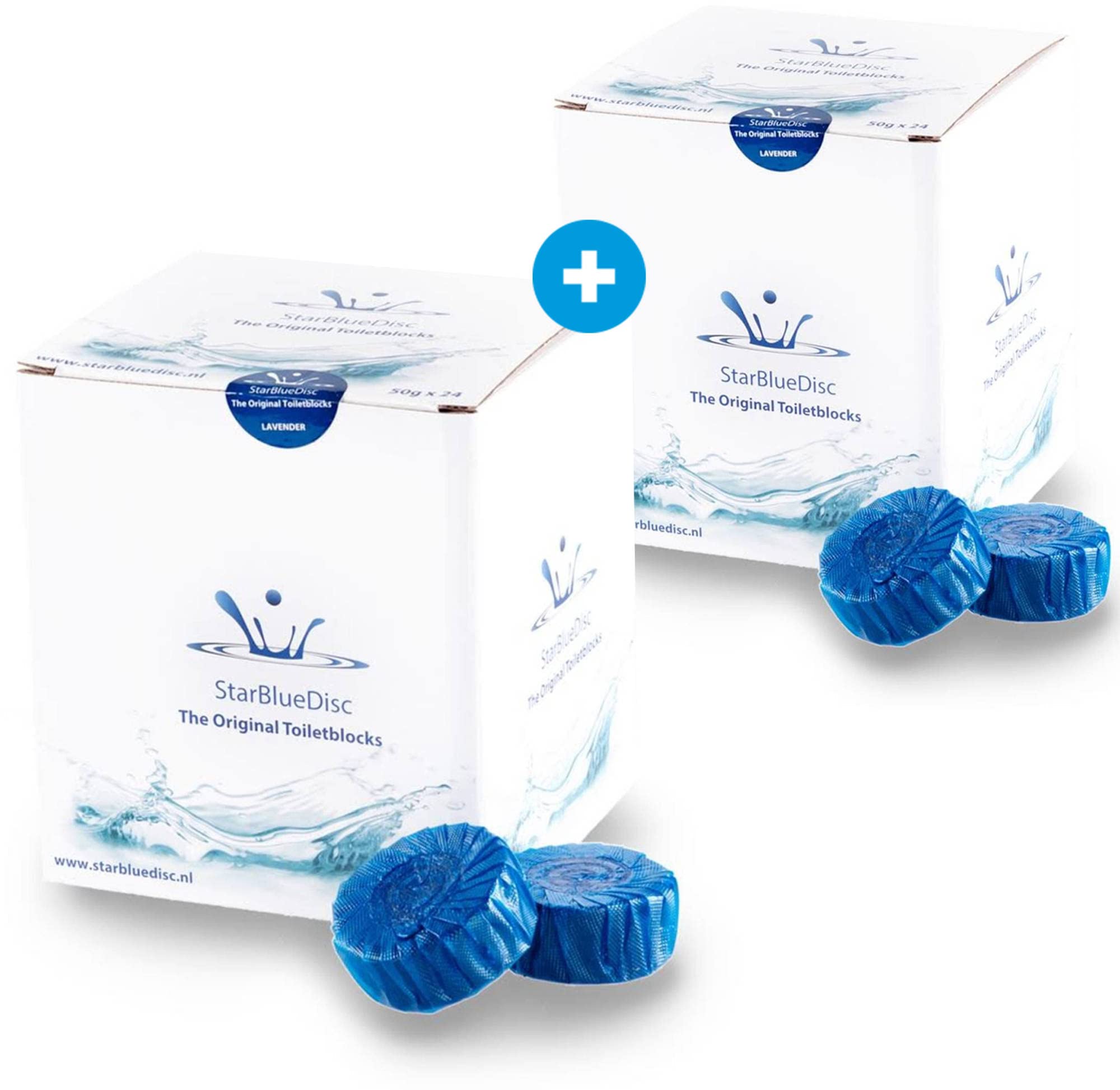 WC-Reinigungstablette WC-Zubehör Toilettensteine - 48 stück - Frischer Duft und hygienische Sauberkeit - Vorteilspackung - Blau