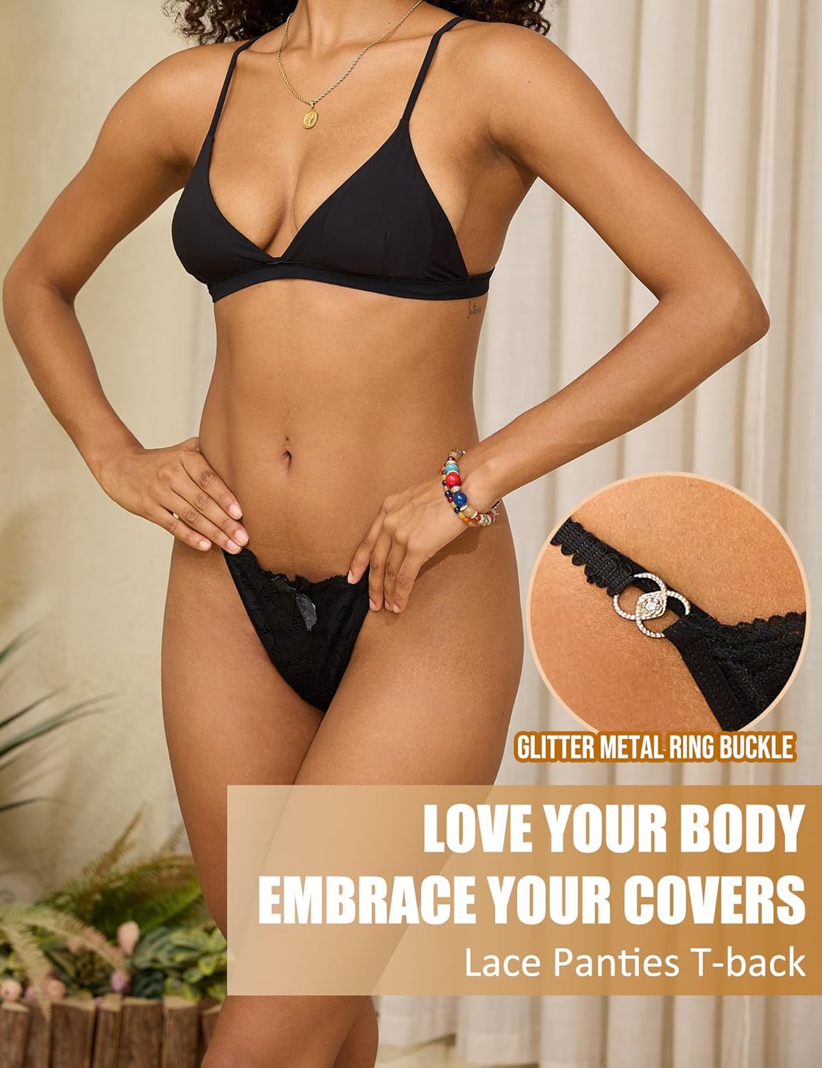 Lace Thong Panties for Women Sexy Cheeky G-String Plus Size Underwear Tangas Low Rise Lingerie Thong XS-2XL - Image 5