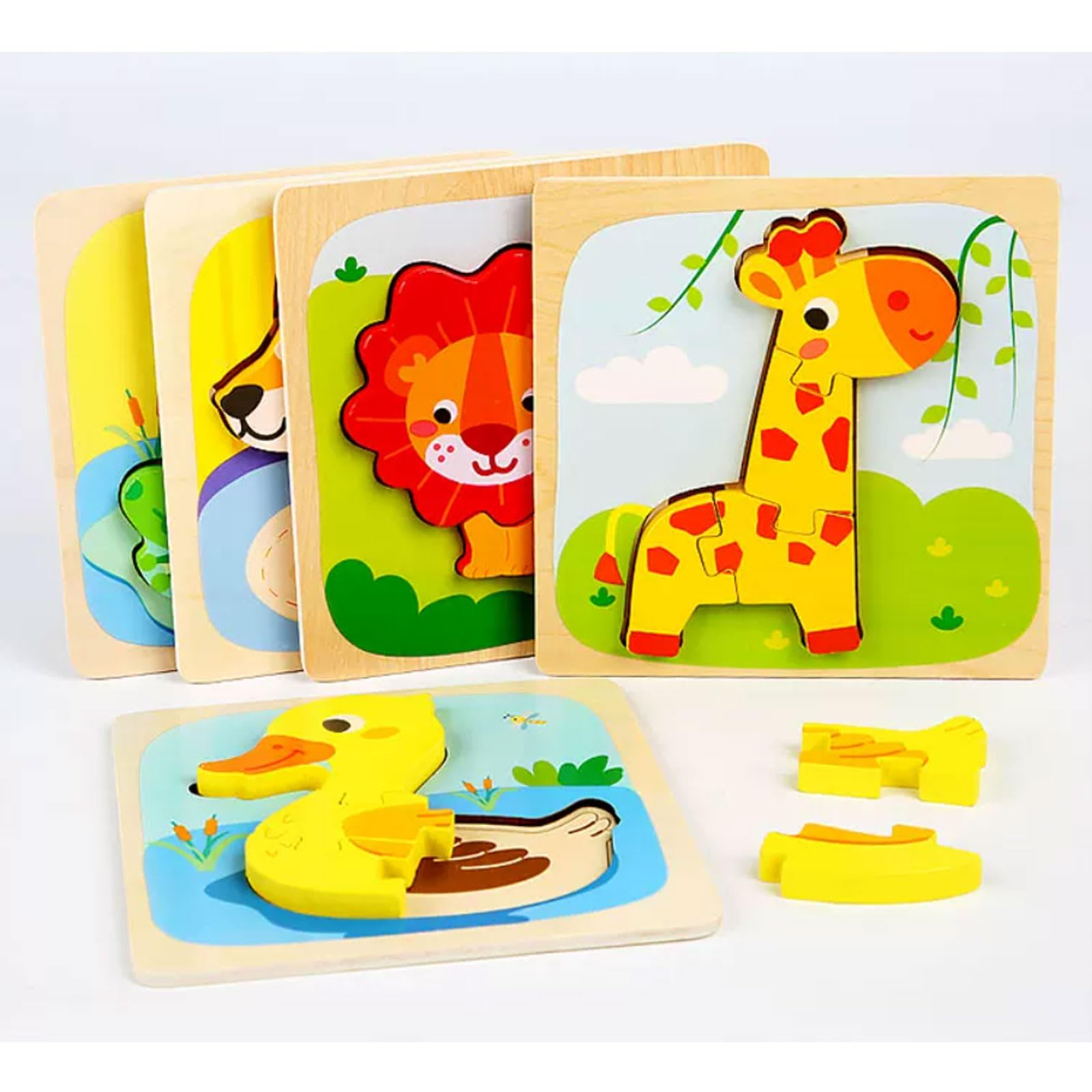 Montessori Holze 3D-Puzzles