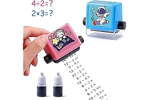 Smart Math Roller Stamps: Unleash the Magic of Multiplication and Division!