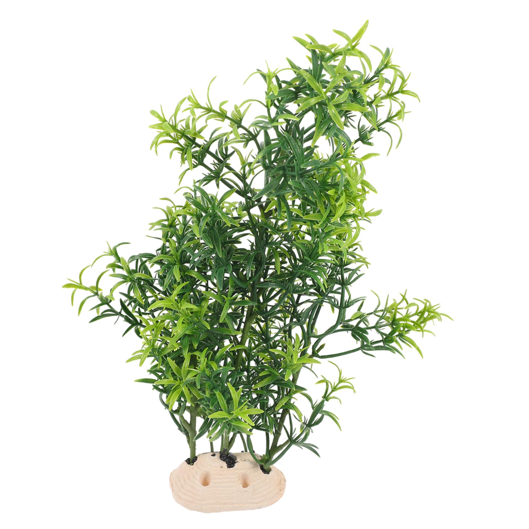 Sosoport 2piezas Acuario Decoración De Plantas Artificiales Bonsái De Pino Falso para Acuarios y Terrarios Accesorios De Paisajismo Acuático Diseño Lifelike para Peceras y Reptiles
