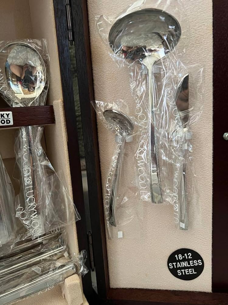 ラッキーウッド　カトラリーセット　ロマンス　ディナーセット〈29本セット〉※ 97d72637af964ab484c549937252e9