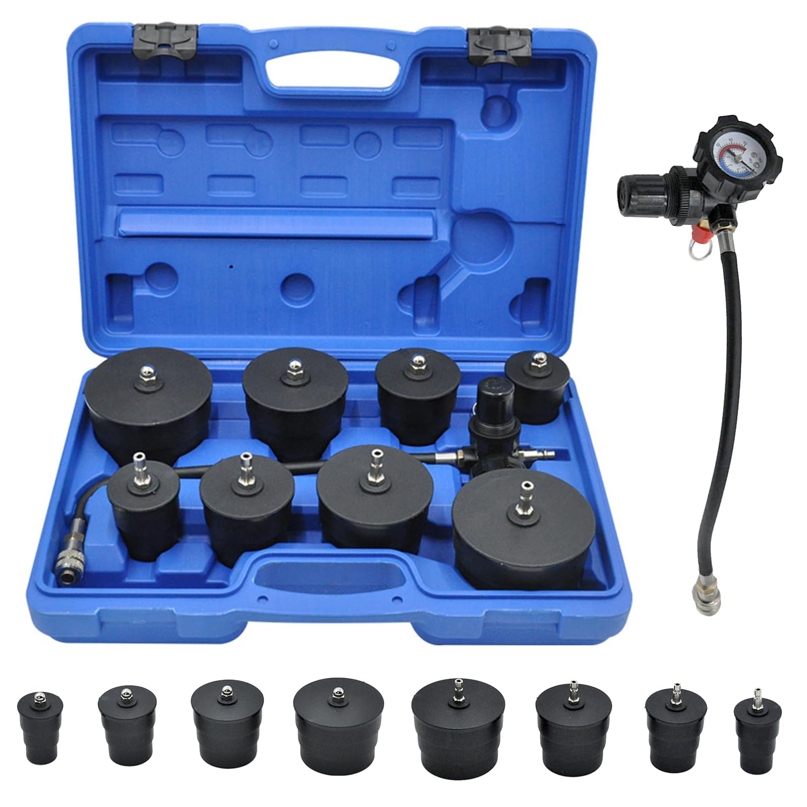 Tester Per Perdite Di Sistemi Turbo 60bar-80psi Kit Di Pressione Dell'Intercooler