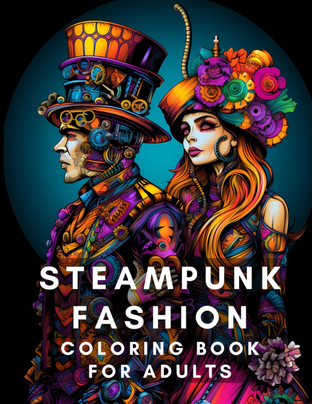 Steampunk Fashion Coloring Book for Adults: Relax, relieve your stress and enjoy coloring these Steampunk Fashion pictures! (Steampunk Coloring Books)