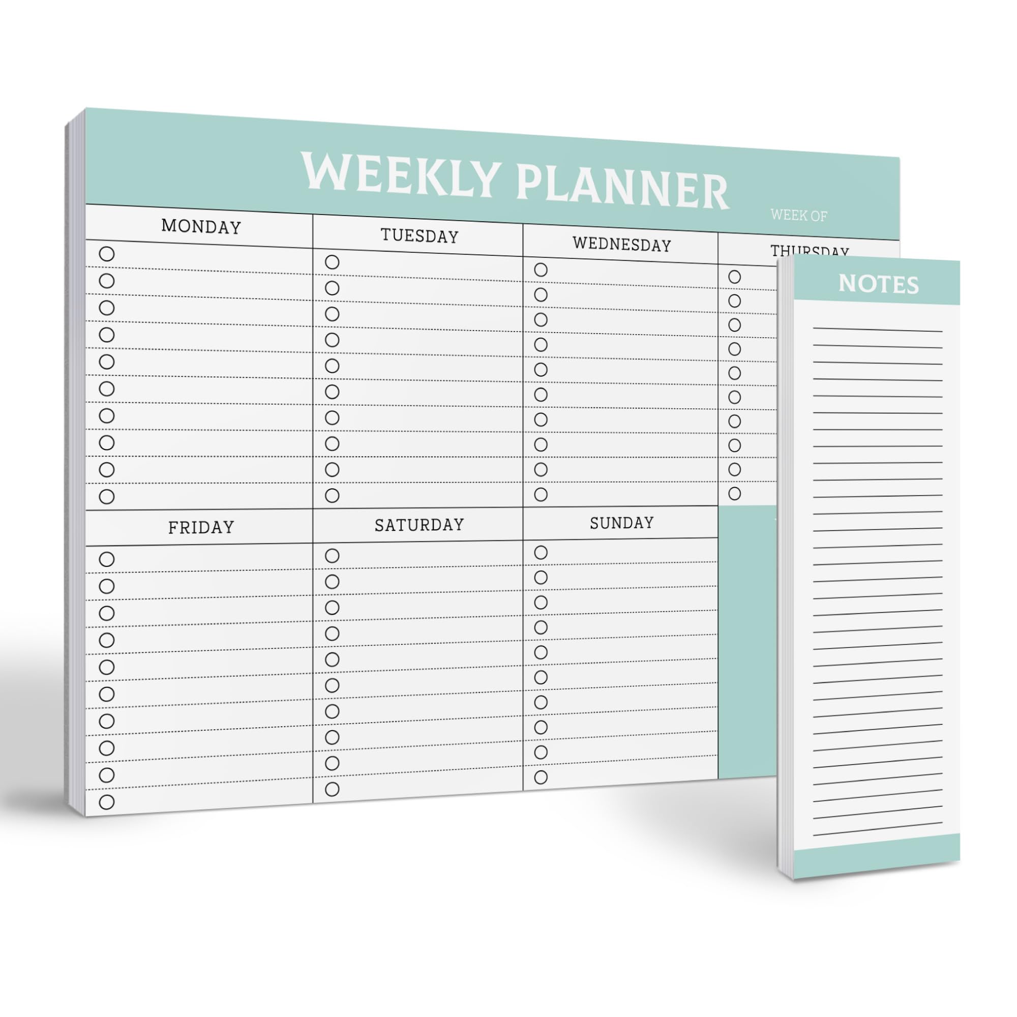Weekly Desk Planner Pad