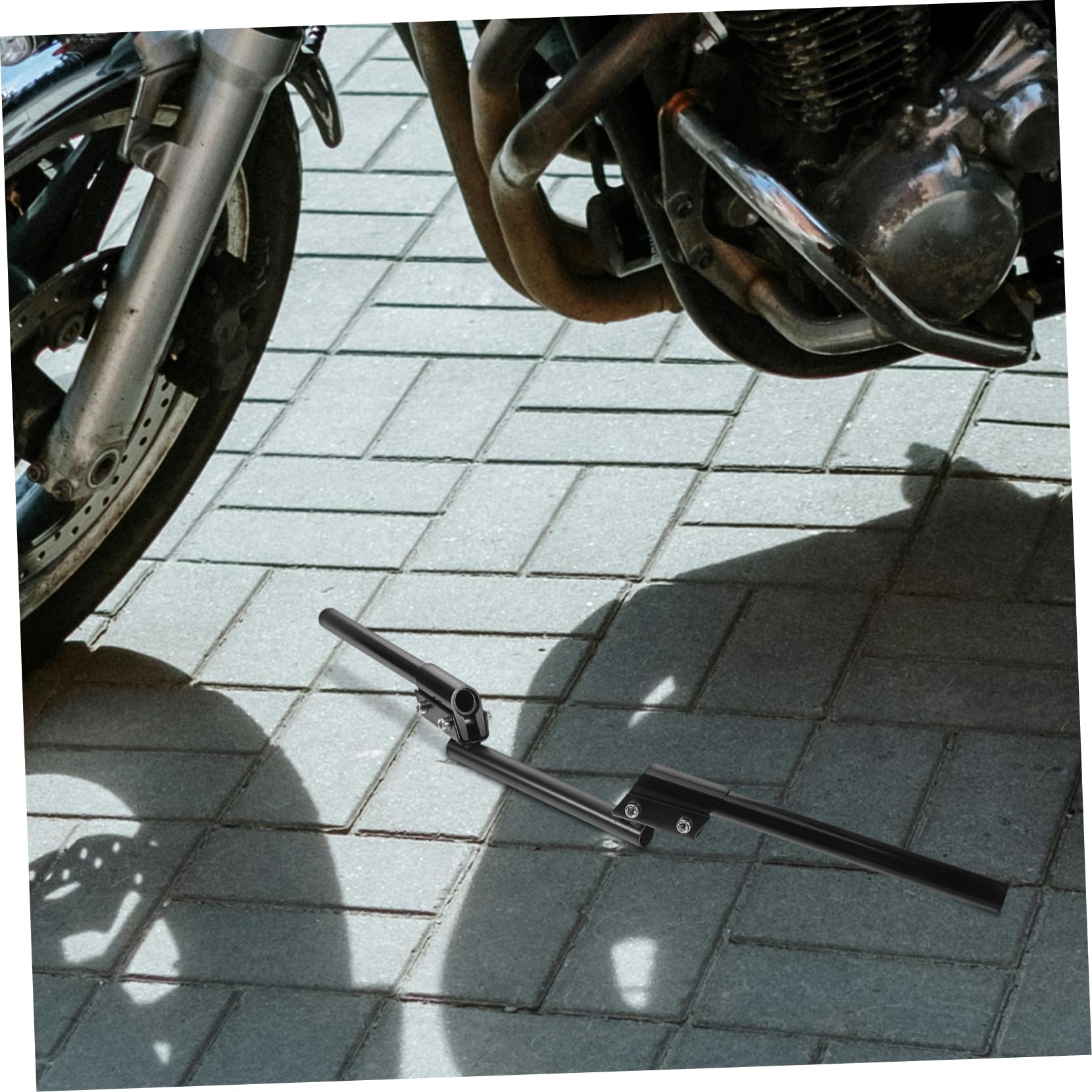 MAGICLULU Guidon De Moto Entretoise De Guidon Barre Transversale De Renfort Pour Motocross Dirt Bike