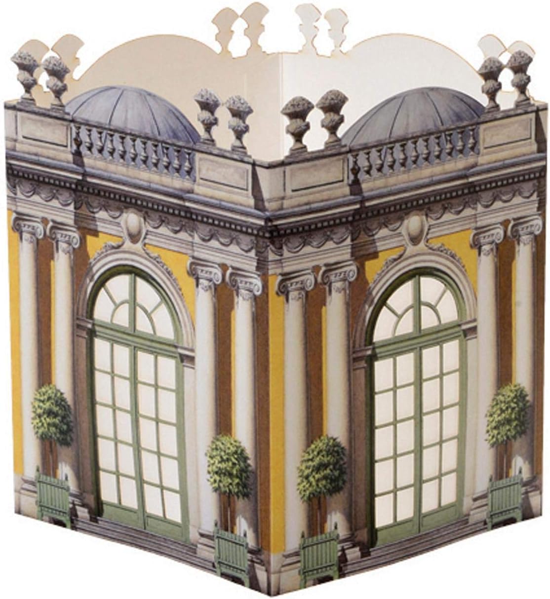 Table Lantern, The Belvedere, 6" x 8" (01064)