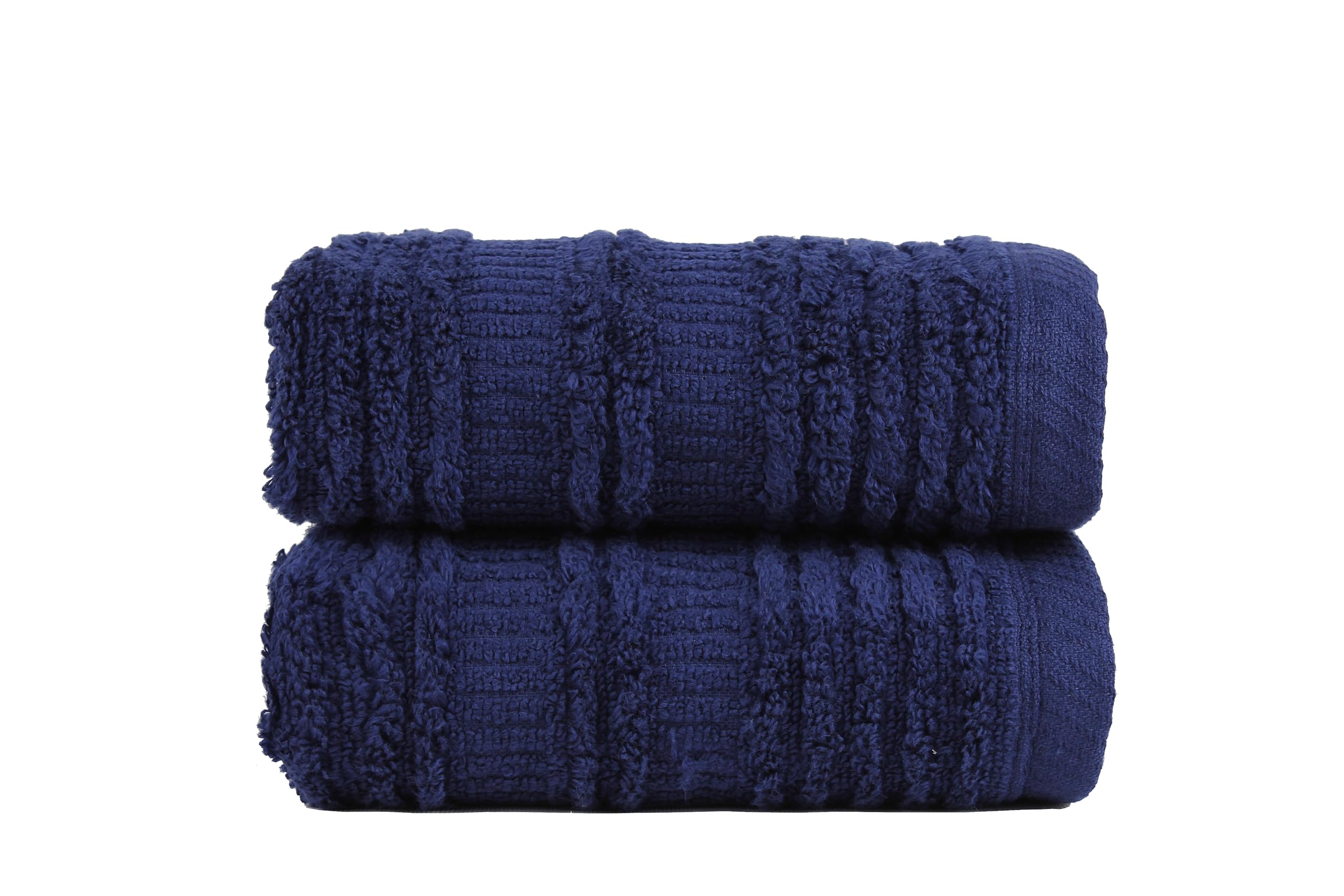 Casa Copenhagen - Egyptian Cotton Play Light 2 Pcs Hand Towel (40 X 60 cm) Colour : M.Blue (B0D14HR123) Amazon Price History, Amazon Price Tracker