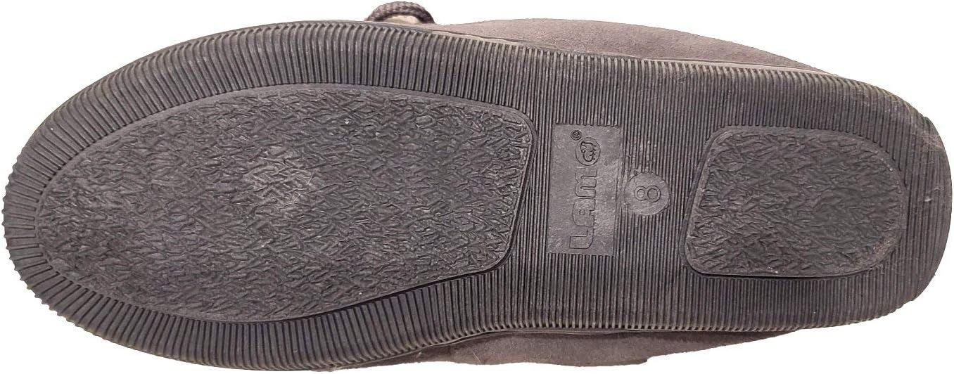 Lamo Womens Classic Moccasin Slipper Charcoal - 6 - Image 5
