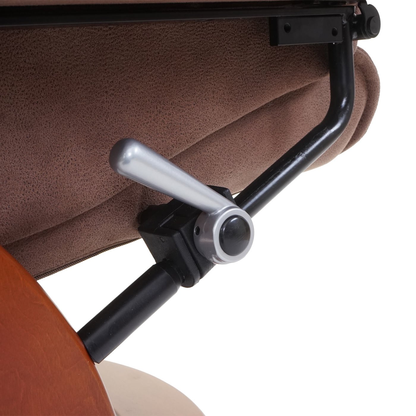 Robas Lund MCA Relax sillón Hamilton, sillón. Taburete, plástico/Textil 130 kg ~ antikbraun, color miel