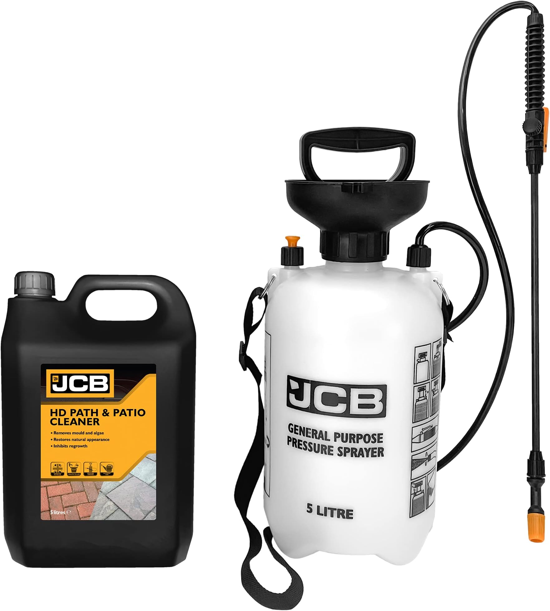 Patio Magic! Battery Power Sprayer Ideal for Patios, Paths and