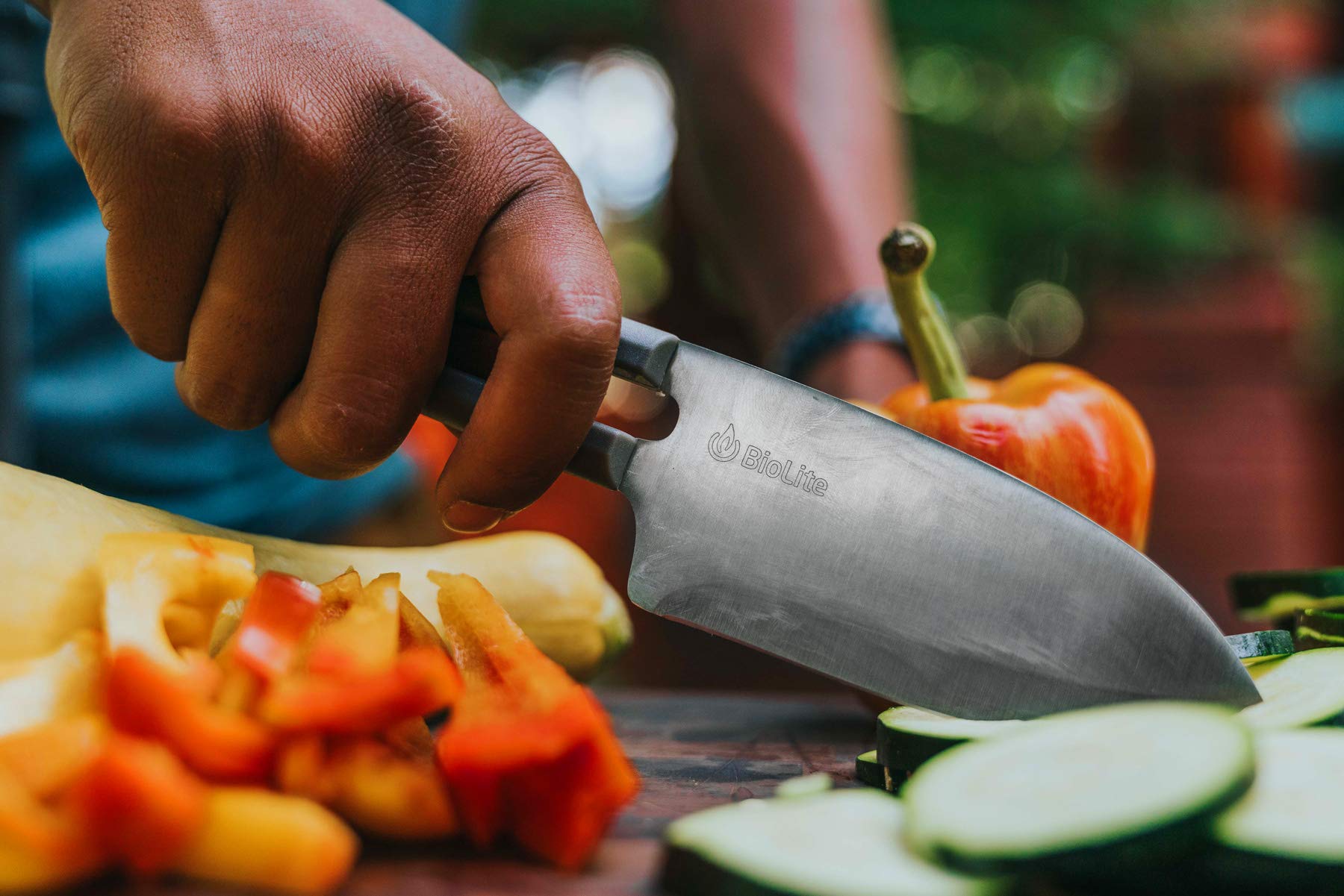 BioLite Prep & Grill Toolkit - Juego de 3 Utensilios para Barbacoa con Funda