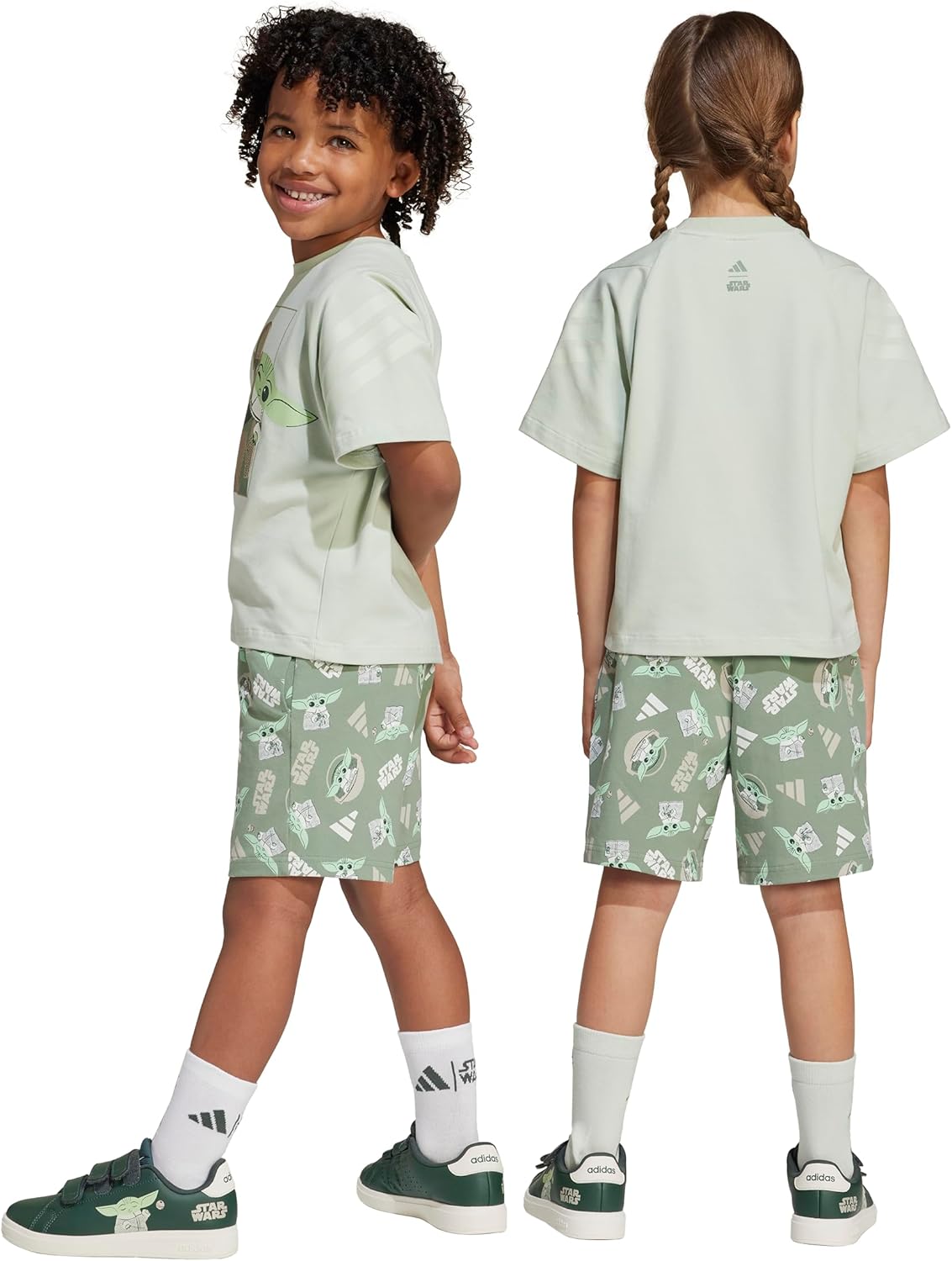 Adidas Boys Star Wars Mandalorian T-Shirt - Image 7