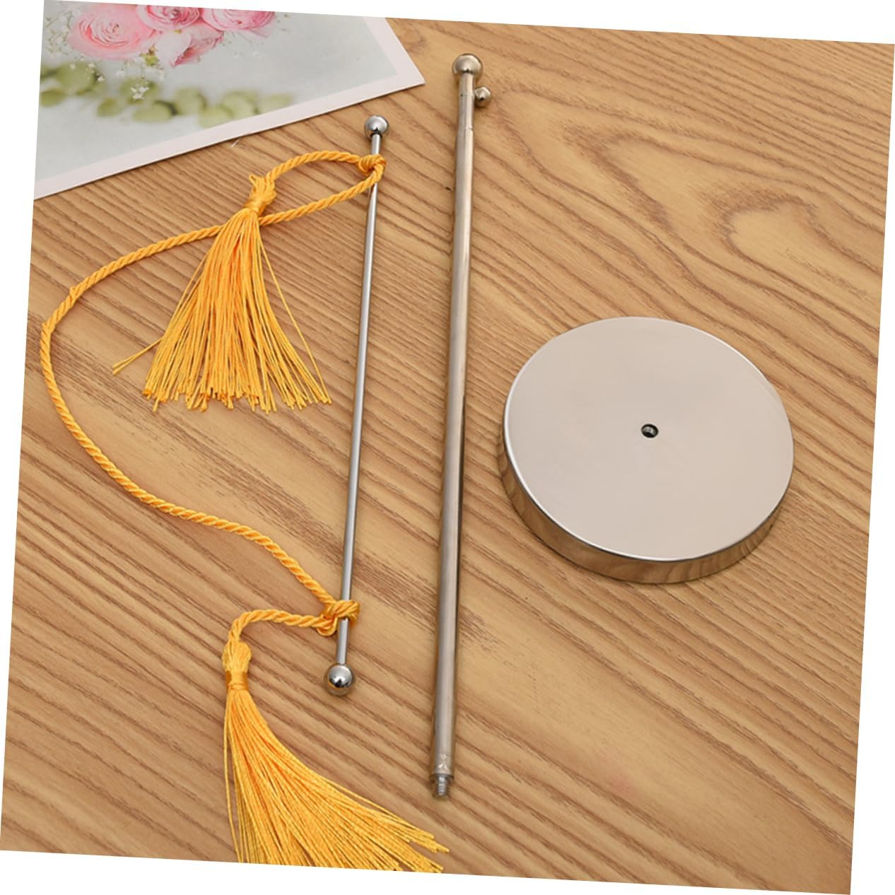 Abaodam telescoping flag poles desk accessories accesorios para