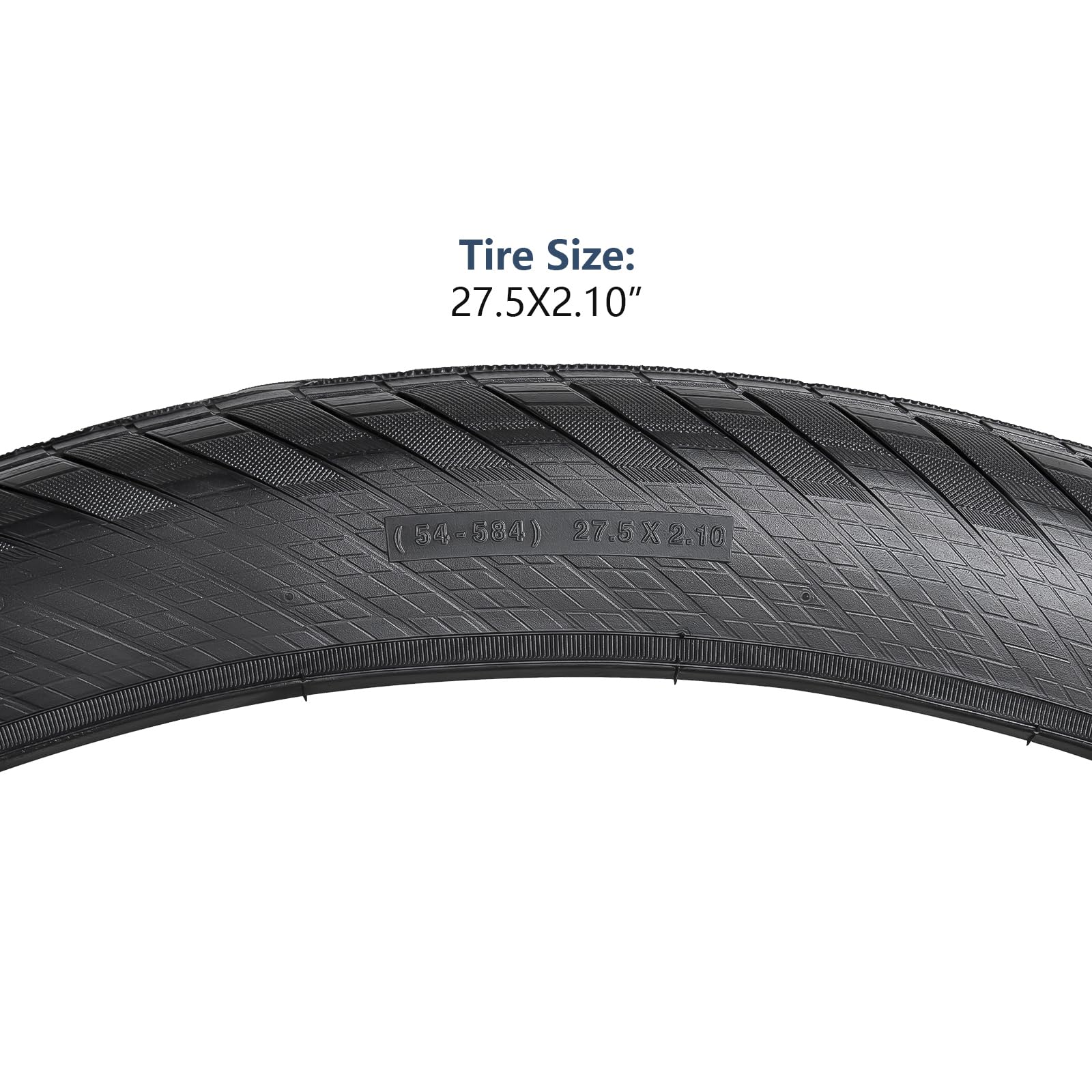 Amazon | YunSCM 2本セット,27.5 2.1 タイヤ,27.5x2.10 54-584 自転車