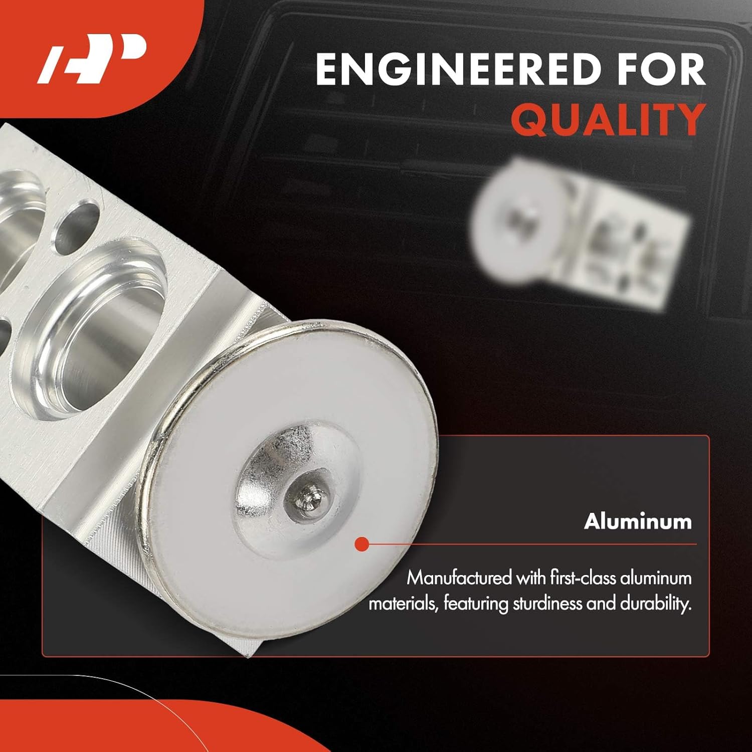 A-Premium AC Expansion Valve Compatible with Hyundai Accent 2013-2017, Veloster 2013-2015/2017 1.6L & Kia Rio 2013-2017