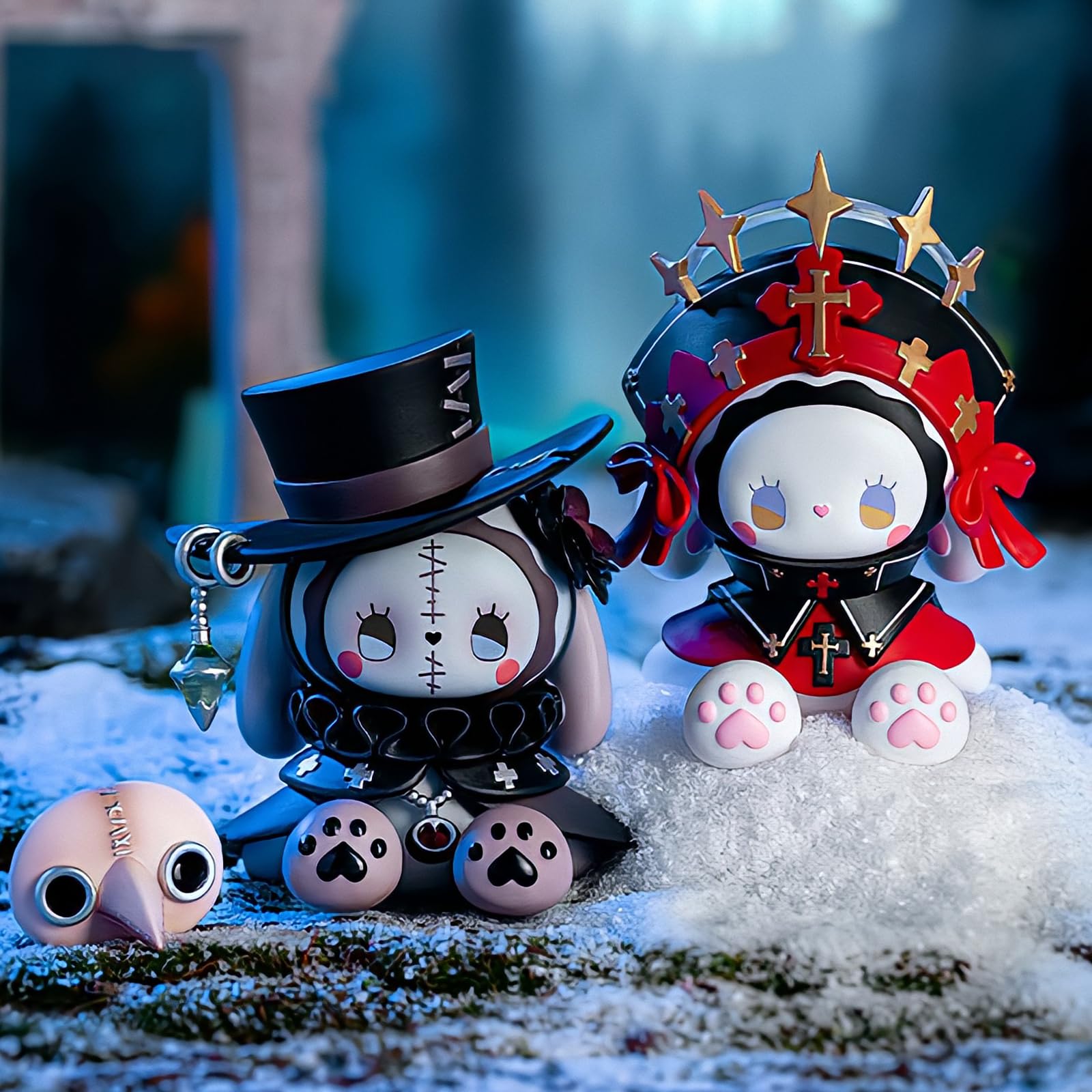 BEEMAI Emma Secret Forest Frostveil Villa Series 3-Box Set (3er Set No Repeat), Blind Box Cute Figures Collectible Birthday Gifts
