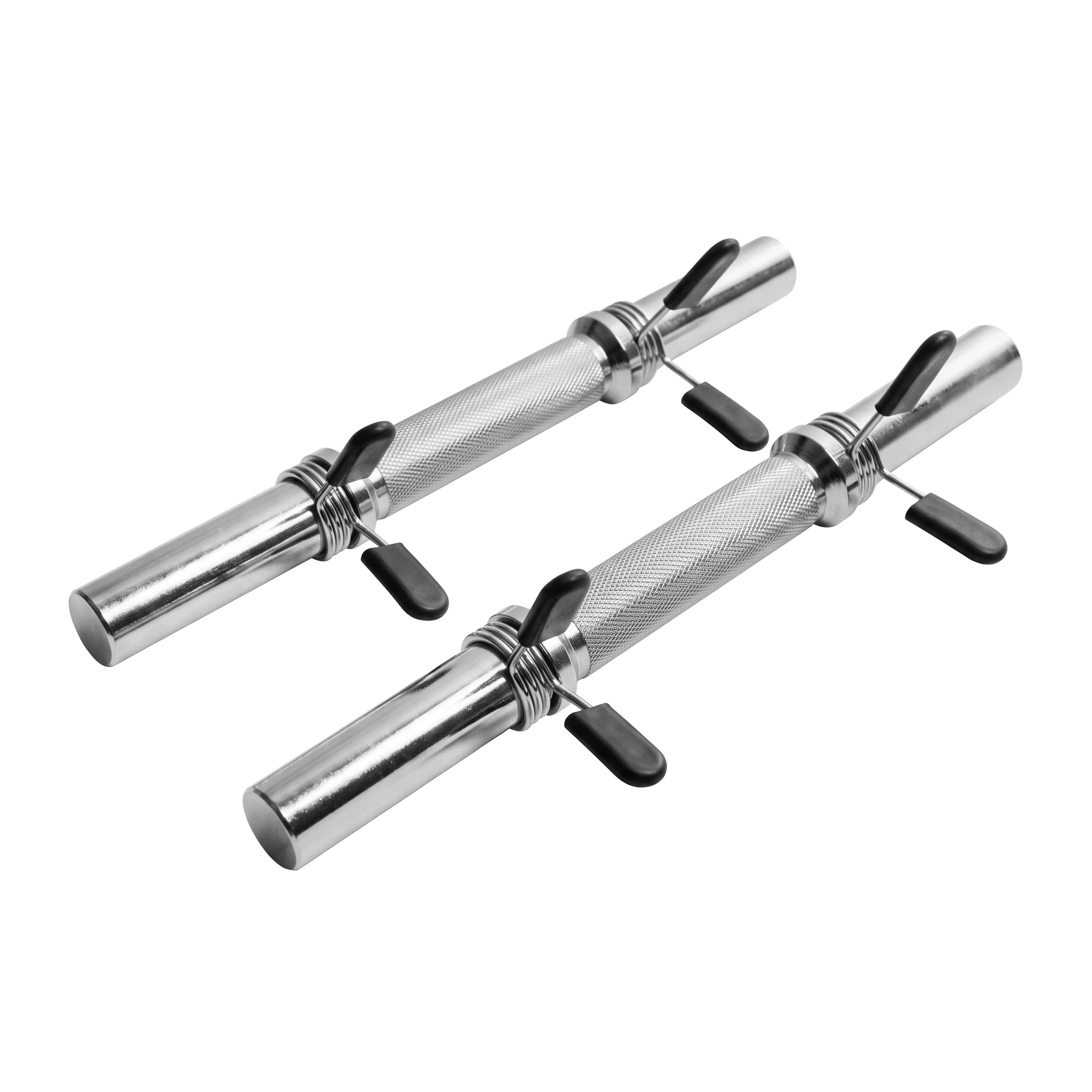 GORILLA SPORTS® Kurzhantelstange 35 cm, 30 mm, bis 100 kg, 2er Set