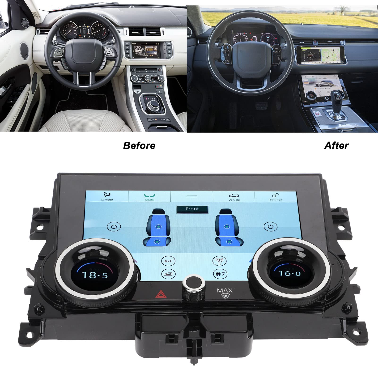 Pannello Touch Screen 7'' Per Clima Auto Range Rover Evoque L551 L538 2012-2020 – Android Plug & Play