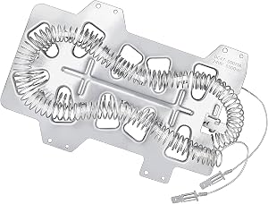 DC47-00019A Dryer Heating Element for Samsung【Nickel 95%+】 - Compatible with Whirlpool May-tag Dryer Element for Samsung DV42h5000EW/A3 DV45h7000EW/A2 - Replaces 35001247 AP4045884 EA2038533 PS2038533