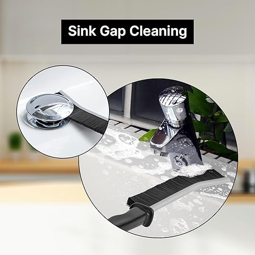 Miniatura 2 de ADAGIO Cepillo de limpieza de hendiduras, cepillo de limpieza de huecos, cepillos de limpieza para uso doméstico, cepillos de limpieza para ventana