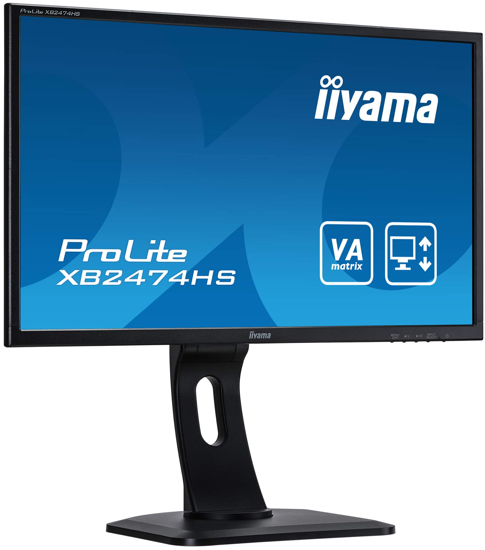 Amazon.co.jp: iiyama モニター23.6インチ/昇降フルHD/VAパネル/LED