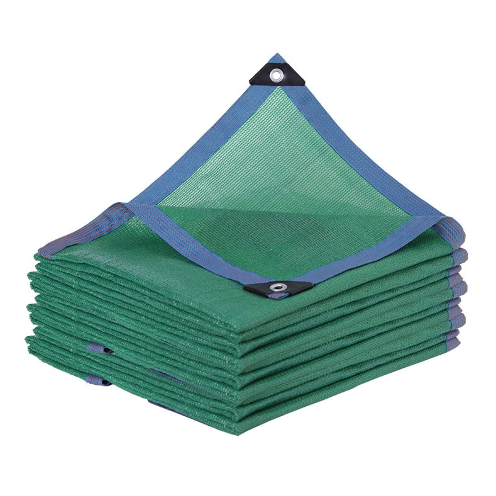 WQPMNYG Dark Green Shade Net for Garden - 85% UV Protection Easy Install Outdoor Mesh for Backyard & Patio Sunblock (5x6m) - Perfect for Sun Protection & Cooling