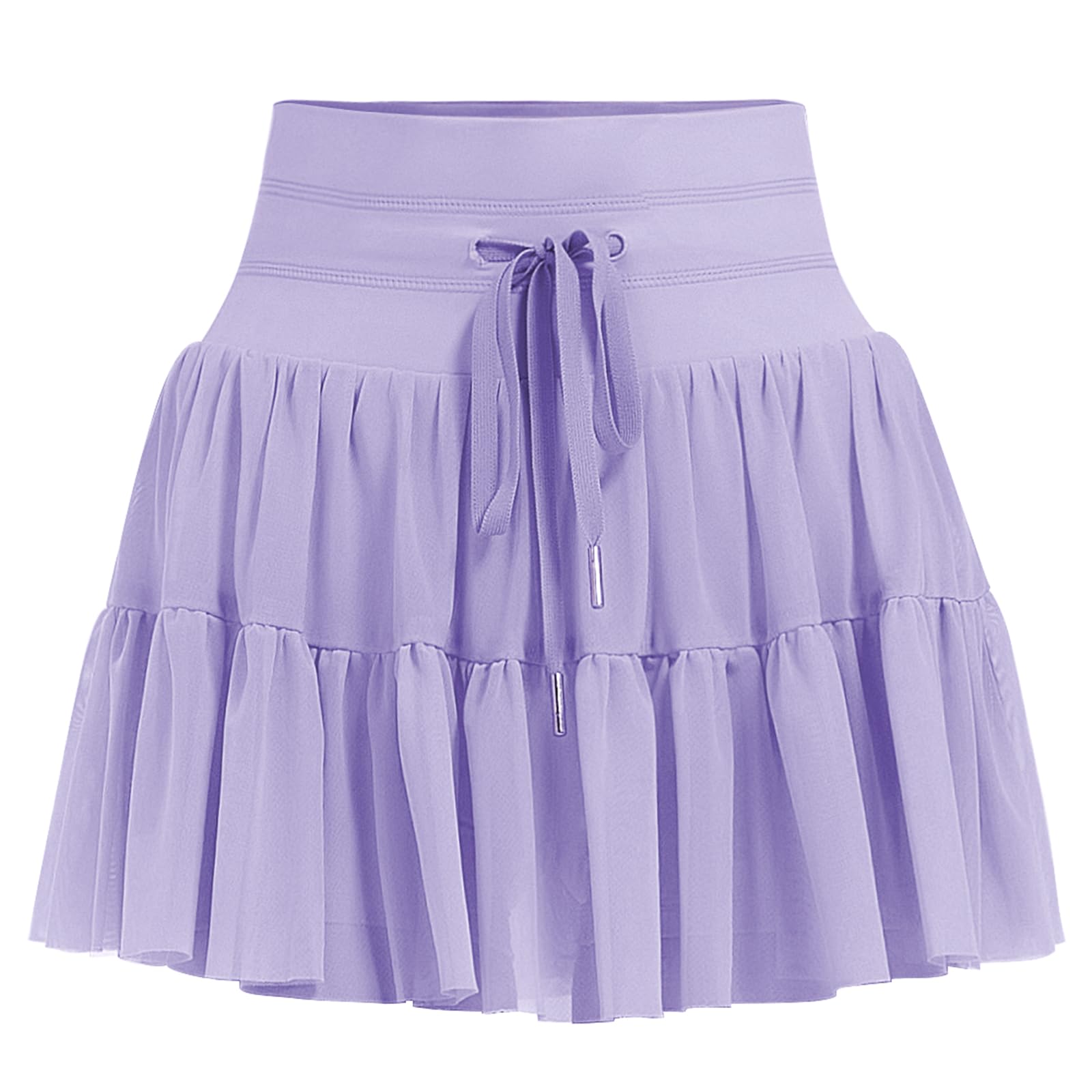 Jupe de Tennis pour Femme, avec Short, Jupe d'été à Taille Haute pour Le Golf, la Course à Pied et Le Yoga