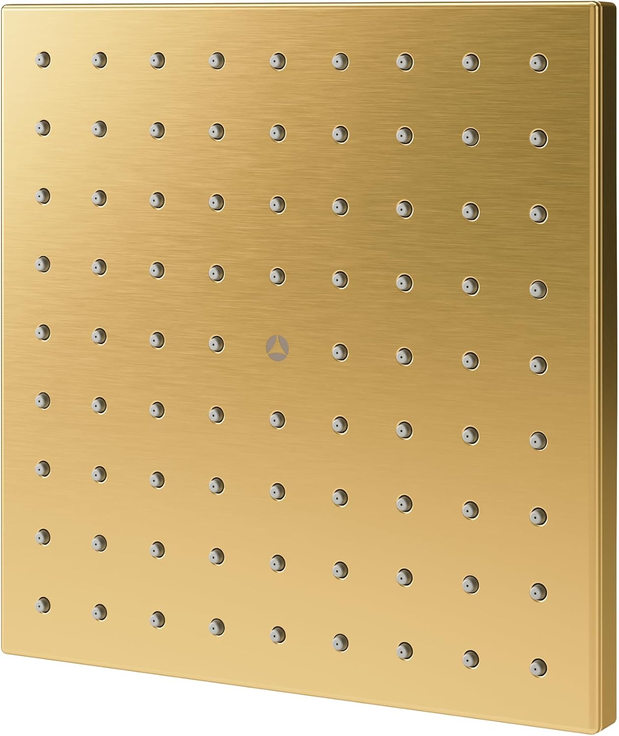 Symmons HydroMersion Contemporary 8 Inch Single Function High Pressure Square Showerhead in Brushed Bronze