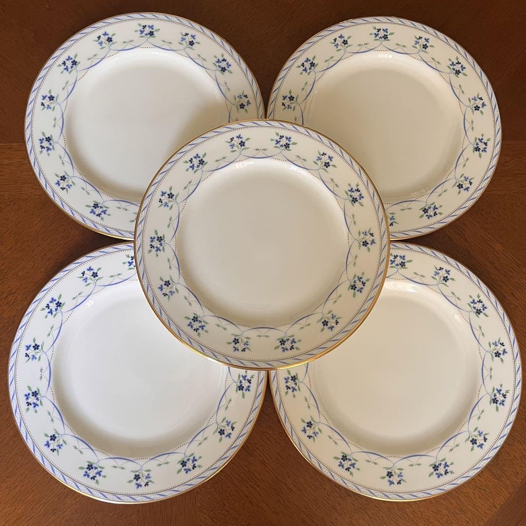 希少レノックス ORLEANS BLUE 矢車菊 深皿