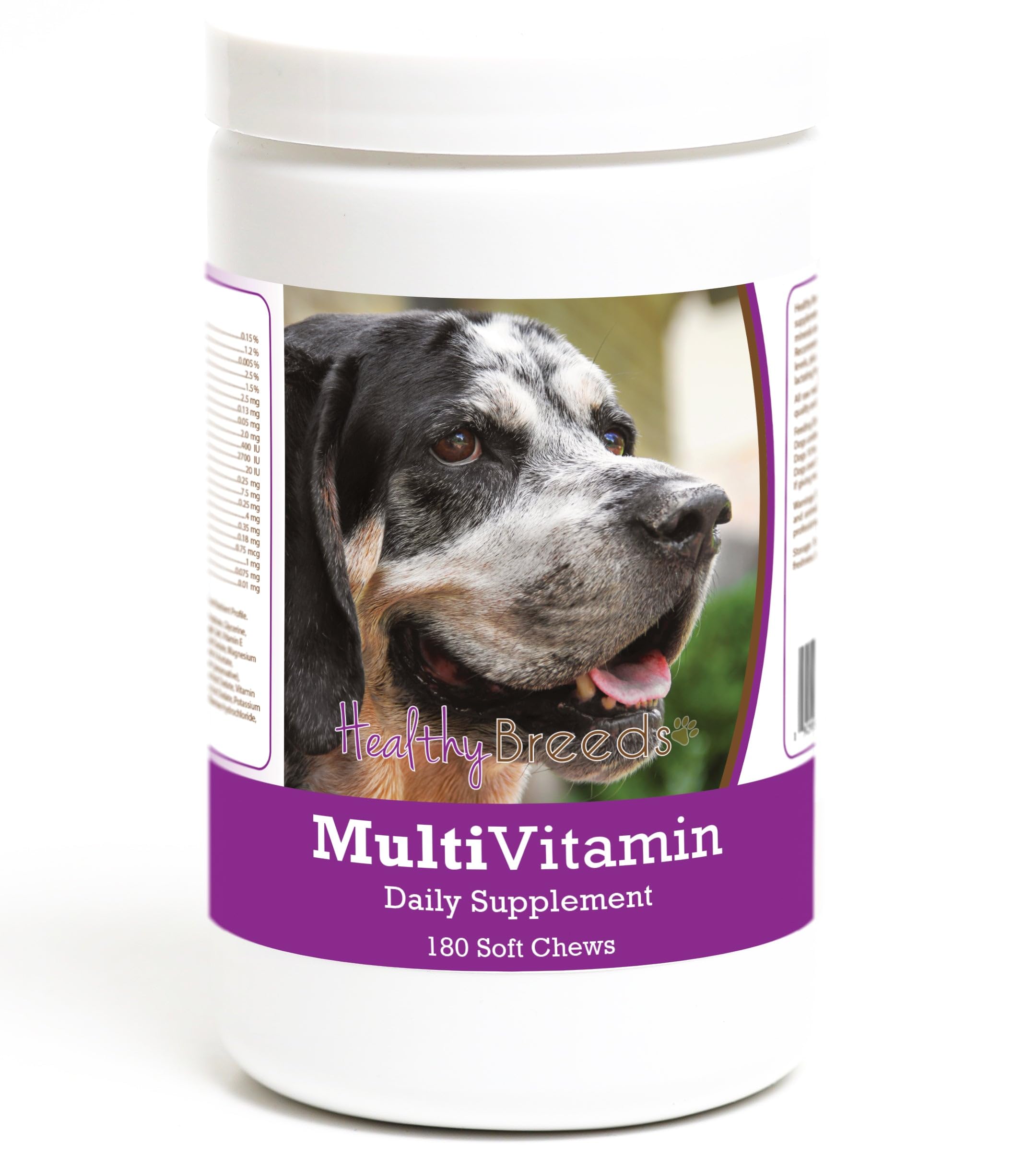 Healthy Breeds Bluetick Coonhound Multivitamin Soft Chew for Dogs 180 Count