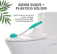 Vista 5 de Fanwer Herramientas para el inodoro, toallita cómoda de largo alcance, extiende tu alcance más de 15 pulgadas de papel higiénico o toallitas