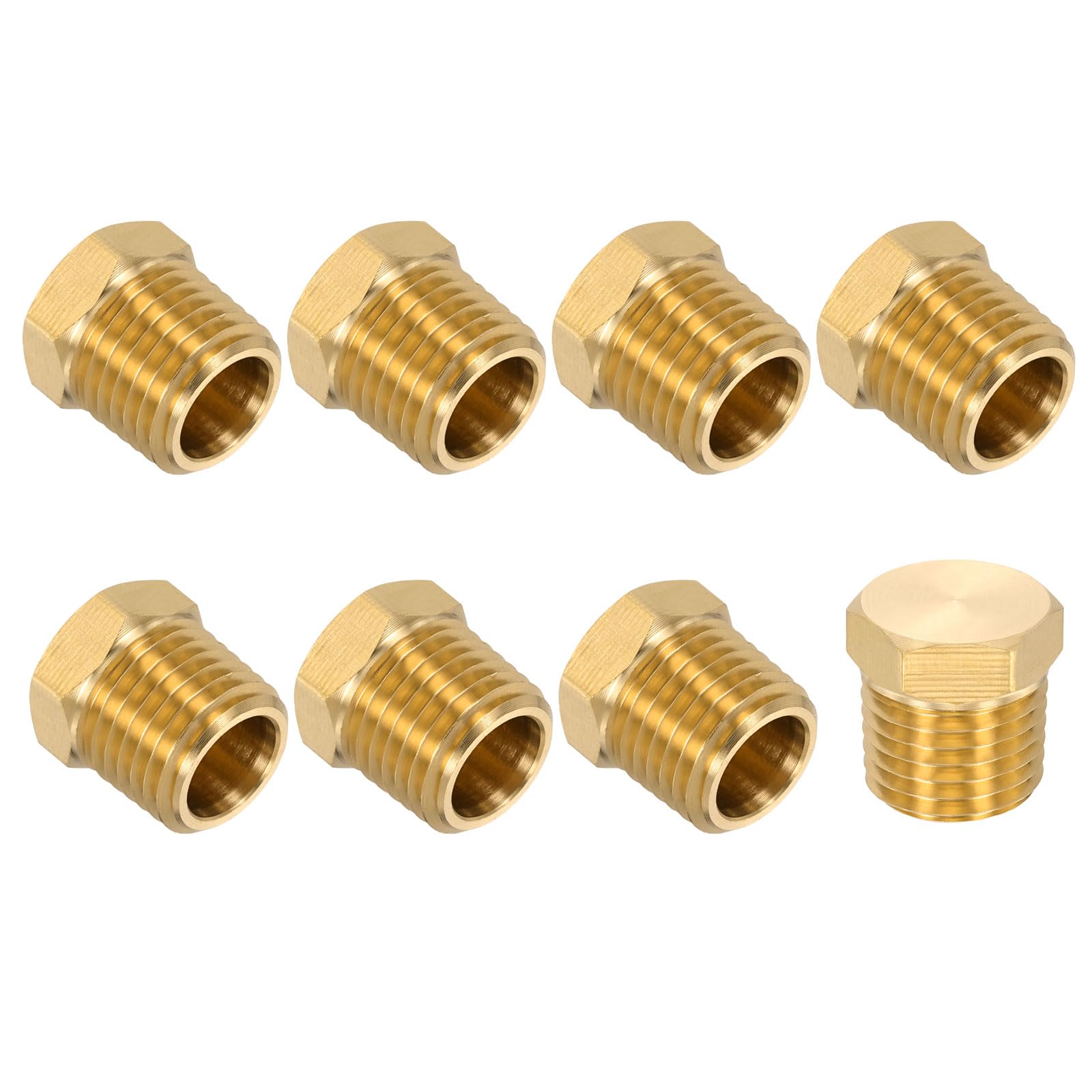 Raccord en laiton 9,5 mm NPT mâle pour réparer les conduites d'eau air et gaz sans fuite