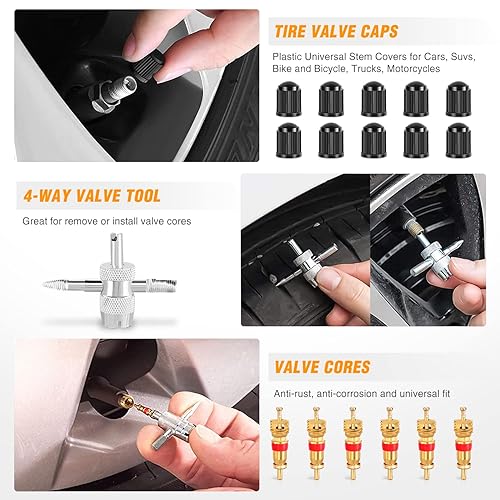 Miniatura 5 de GOOACC 148Pcs Pinzas para panel de recortes de paragolpe delantero y tapa de parachoques trasero para Toyota 90467-10183 90467-10188 90467-07215