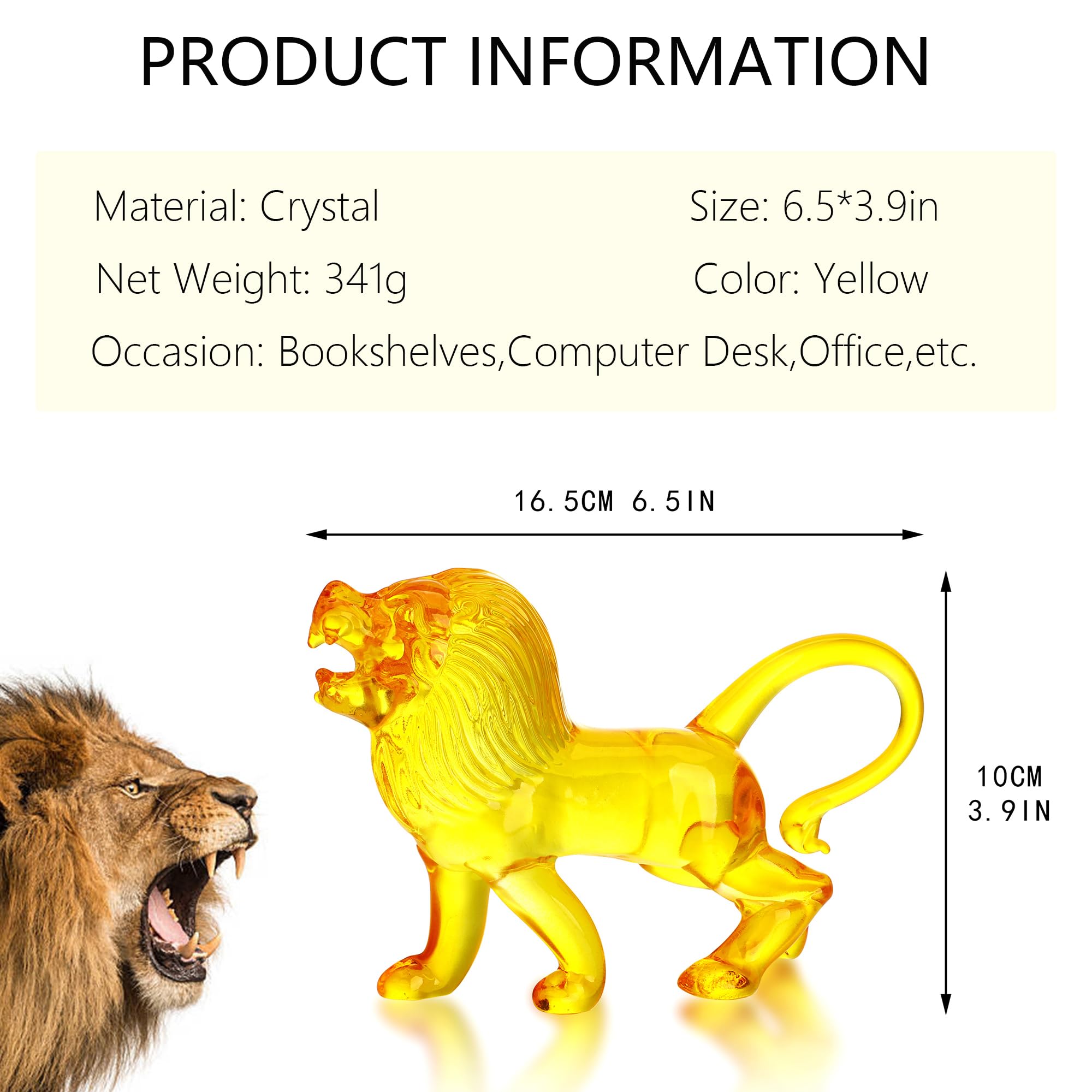 クリスタルガラス ライオン 置物 Amazon.co.jp: 手作りの吹きガラスクリスタルライオン ライオン