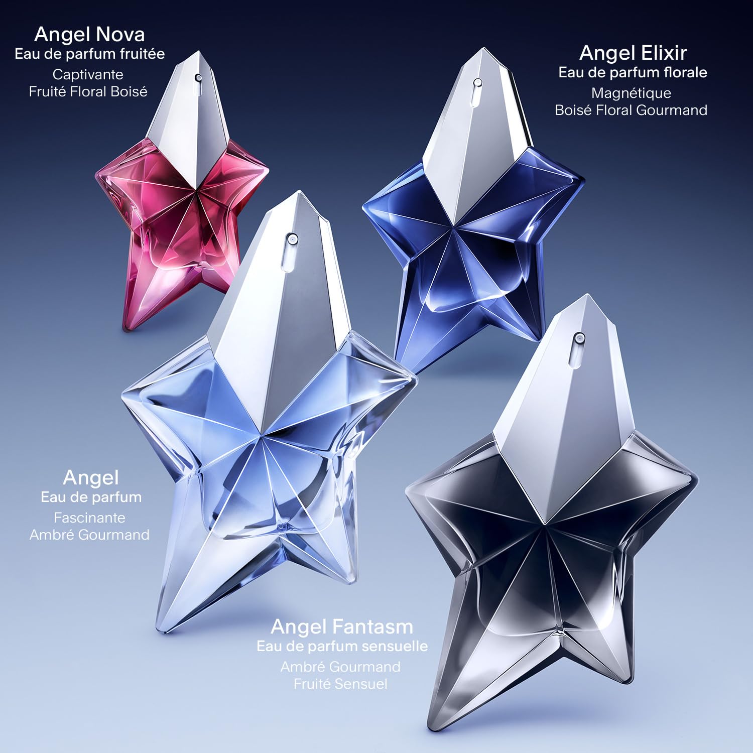 MUGLER ANGEL FANTASM Eau De Parfum Rechargeable Pour Elle - Parfum Pour Femme - Gourmand, Ambré et Fruité